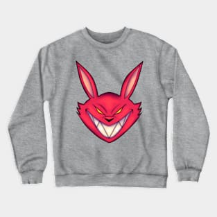 Terrifying Bunny Crewneck Sweatshirt